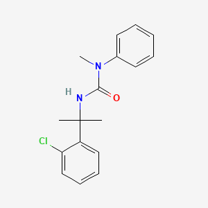 N'-[2-(2-Chlorophenyl)propan-2-yl]-N-methyl-N-phenylurea