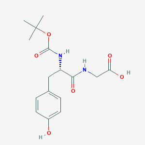 N-(tert-Butoxycarbonyl)-L-tyrosylglycine