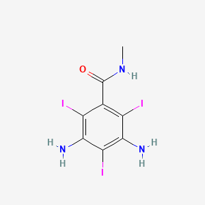 3,5-Diamino-2,4,6-triiodo-N-methylbenzamide