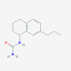 N-(7-Propyl-1,2,3,4-tetrahydronaphthalen-1-yl)urea