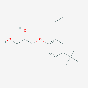 3-[2,4-Bis(2-methylbutan-2-yl)phenoxy]propane-1,2-diol