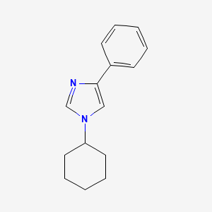 1-Cyclohexyl-4-phenyl-1H-imidazole