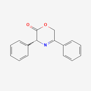 (3R)-3,5-Diphenyl-3,6-dihydro-2H-1,4-oxazin-2-one