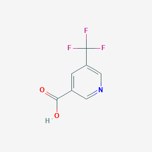 molecular formula C7H4F3NO2 B145065 5-(三氟甲基)烟酸 CAS No. 131747-40-5