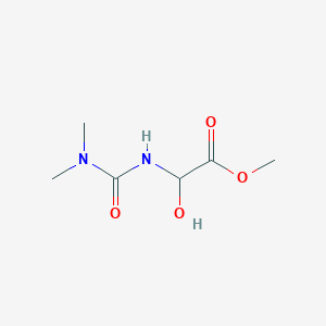 Methyl [(dimethylcarbamoyl)amino](hydroxy)acetate