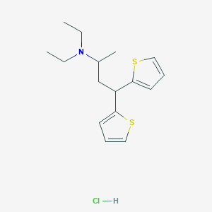 N,N-Diethyl-alpha-methyl-gamma-2-thienyl-2-thiophenepropanamine hydrochloride