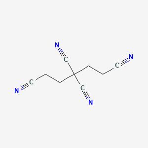 B14506584 1,3,3,5-Pentanetetracarbonitrile CAS No. 63877-68-9