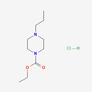 1-Carbethoxy-4-propylpiperazine hydrochloride