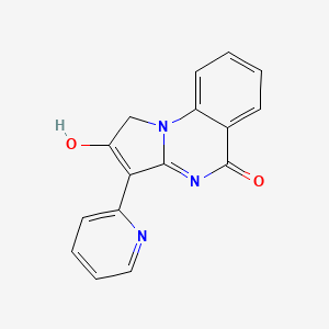 3-(Pyridin-2-yl)pyrrolo[1,2-a]quinazoline-2,5(1H,4H)-dione