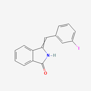 3-[(3-Iodophenyl)methylidene]-2,3-dihydro-1H-isoindol-1-one