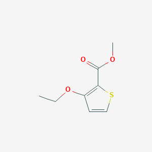 molecular formula C8H10O3S B145070 3-乙氧基噻吩-2-甲酸甲酯 CAS No. 139926-22-0