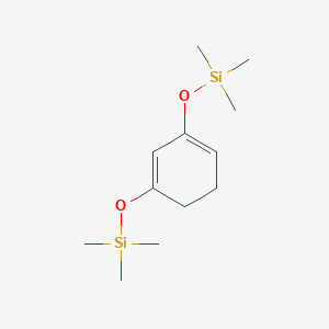 Silane, [1,3-cyclohexadiene-1,3-diylbis(oxy)]bis[trimethyl-