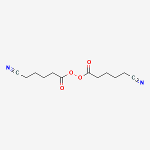 5-Cyanopentanoyl 5-cyanopentaneperoxoate