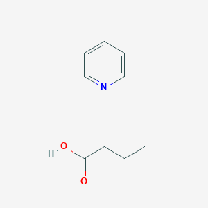 Butanoic acid--pyridine (1/1)