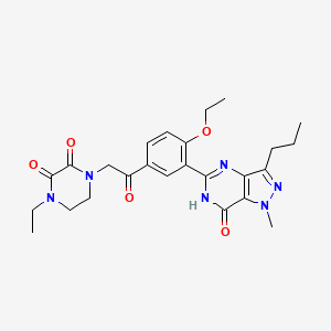 B1450755 Dioxohongdenafil CAS No. 1609405-33-5