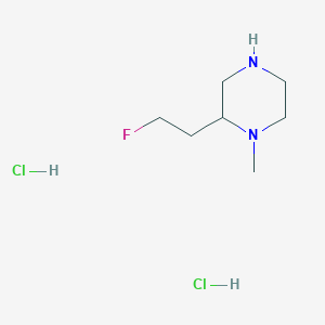 2-(2-Fluoroethyl)-1-methylpiperazine dihydrochloride