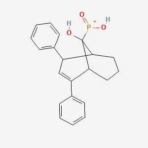 Hydroxy(9-hydroxy-2,4-diphenylbicyclo[3.3.1]non-2-en-9-yl)oxophosphanium