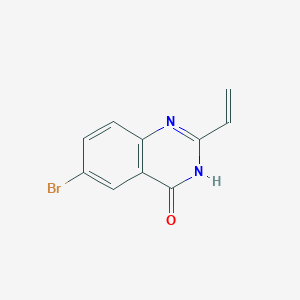 molecular formula C10H7BrN2O B1450807 6-Bromo-2-vinyl-4-quinazolinol CAS No. 883500-96-7