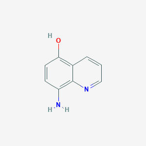 molecular formula C9H8N2O B1450810 5-喹啉醇，8-氨基- CAS No. 89302-52-3