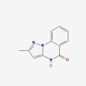 B1450826 2-methylpyrazolo[1,5-a]quinazolin-5(4H)-one CAS No. 25468-50-2