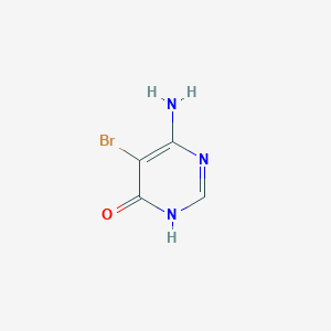 B1450828 6-Amino-5-bromopyrimidin-4(3H)-one CAS No. 6312-71-6