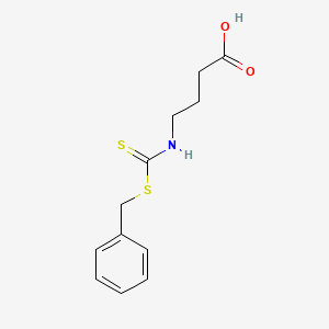 B14508310 Benzyl N-(3-carboxypropyl)dithiocarbamate CAS No. 63884-89-9