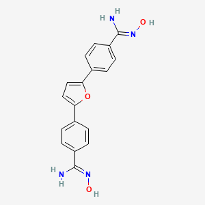 molecular formula C18H16N4O3 B1450833 酰胺肟 CAS No. 186953-55-9