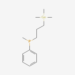 Methyl(phenyl)[3-(trimethylgermyl)propyl]phosphane