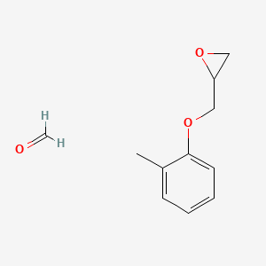 Formaldehyde;2-[(2-methylphenoxy)methyl]oxirane