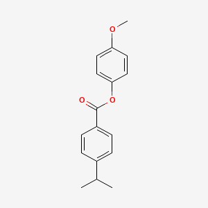 Benzoic acid, 4-(1-methylethyl)-, 4-methoxyphenyl ester