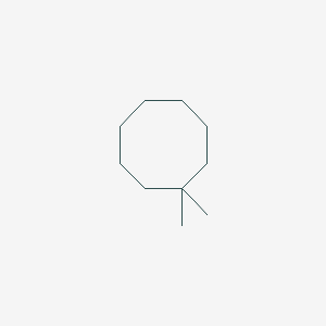 molecular formula C10H20 B14508585 Cyclooctane, 1,1-dimethyl CAS No. 62882-97-7