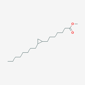 molecular formula C19H36O2 B14508651 Methyl 7-(2-octylcyclopropyl)heptanoate CAS No. 64501-02-6