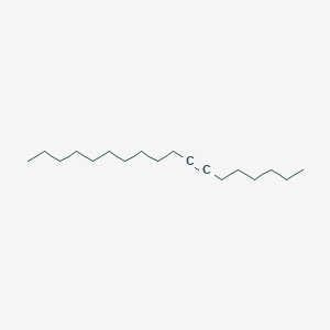 molecular formula C18H34 B14508653 Octadec-7-yne CAS No. 64183-49-9