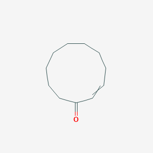 molecular formula C11H18O B14508660 Cycloundec-2-en-1-one CAS No. 24593-67-7