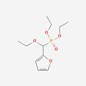 Diethyl [ethoxy(furan-2-yl)methyl]phosphonate