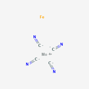 Molybdenum(4+) cyanide--iron (1/4/1)