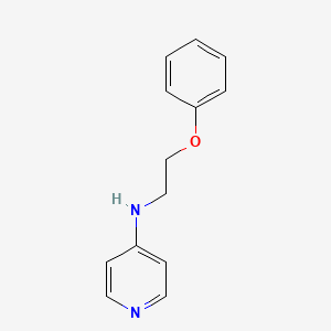 molecular formula C13H14N2O B1450871 N-(2-phenoxyethyl)pyridin-4-amine CAS No. 192130-05-5