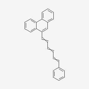 9-(6-Phenylhexa-1,3,5-trien-1-YL)phenanthrene