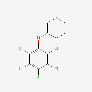 Ether, cyclohexyl pentachlorophenyl