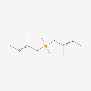 Dimethylbis(2-methylbut-2-EN-1-YL)silane