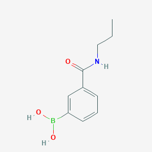 molecular formula C10H14BNO3 B1450881 3-(N-丙基氨基羰基)苯硼酸 CAS No. 850567-22-5