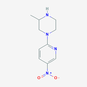 B1450885 3-Methyl-1-(5-nitropyridin-2-yl)piperazine CAS No. 773879-30-4