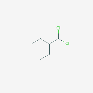 3-(Dichloromethyl)pentane