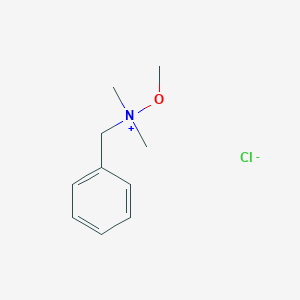 molecular formula C10H16ClNO B14508924 Benzyl(methoxy)dimethylammonium chloride CAS No. 64183-65-9