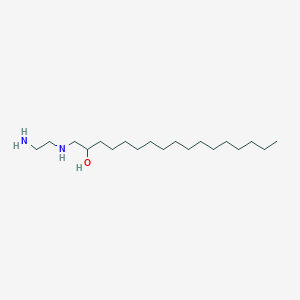 1-[(2-Aminoethyl)amino]heptadecan-2-OL