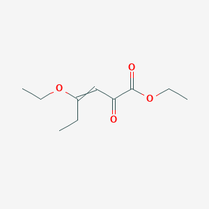 Ethyl 4-ethoxy-2-oxohex-3-enoate