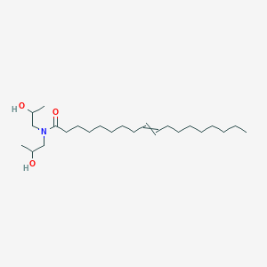 molecular formula C24H47NO3 B14508963 N,N-Bis(2-hydroxypropyl)octadec-9-enamide CAS No. 63330-45-0