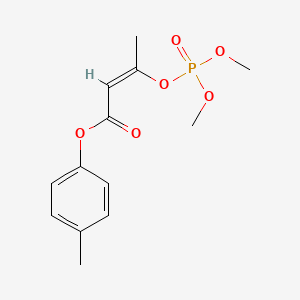 (4-methylphenyl) (Z)-3-dimethoxyphosphoryloxybut-2-enoate