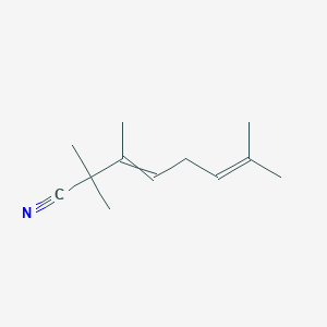 2,2,3,7-Tetramethylocta-3,6-dienenitrile