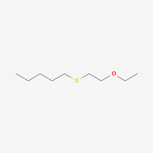 1-[(2-Ethoxyethyl)sulfanyl]pentane